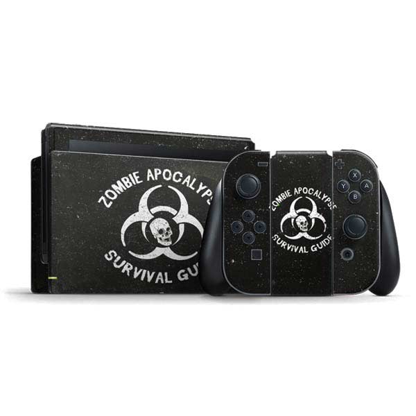 Zombie Apocalypse Survival Guide Nintendo Skins