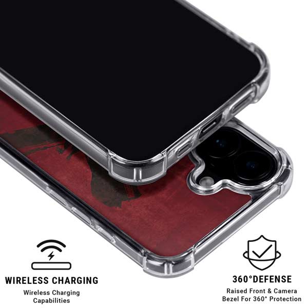 Zombie X iPhone 17 Clear Case
