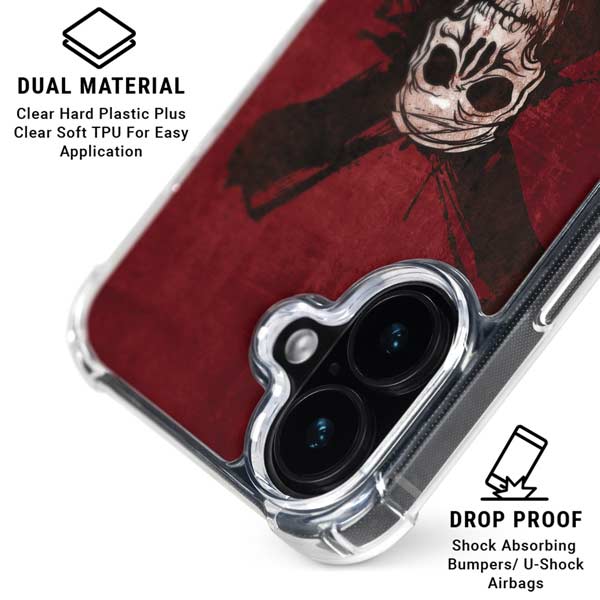Zombie X iPhone 17 Clear Case