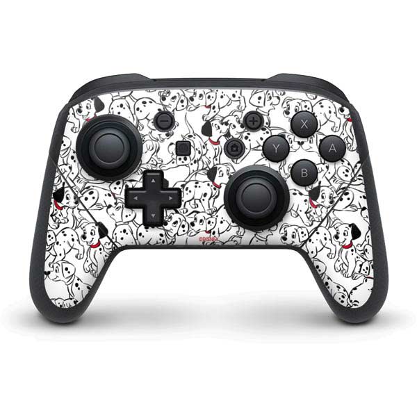 101 Dalmatians Pattern Switch Pro Controller Skin | Disney – Skinit