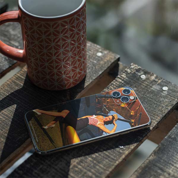 1940s Pin-Up On Stearman Biplane iPhone 11 Pro Max Skin