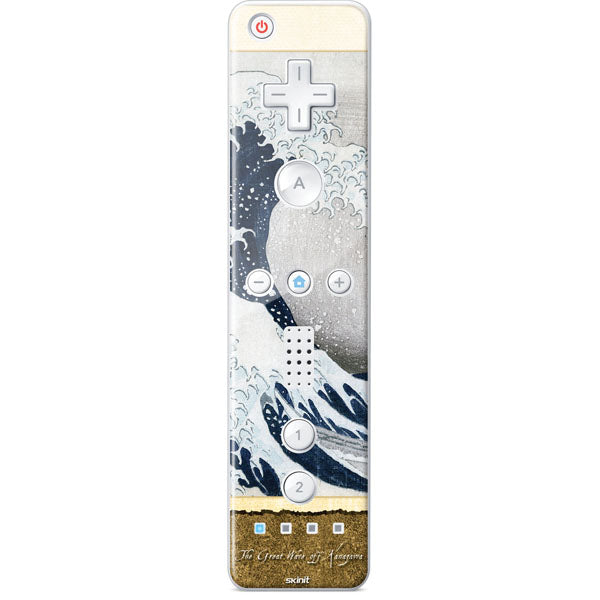 Hokusai The Great Wave off Kanagawa Wii Remote Controller Skin