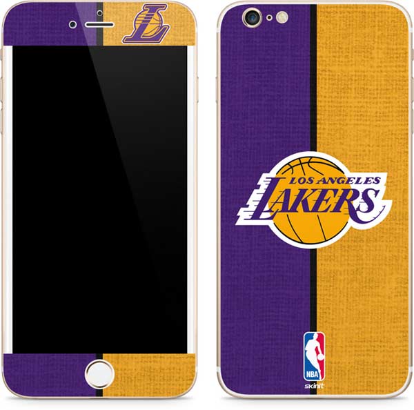 NBA Los Angeles Lakers Canvas iPhone 6/6s Plus Skin