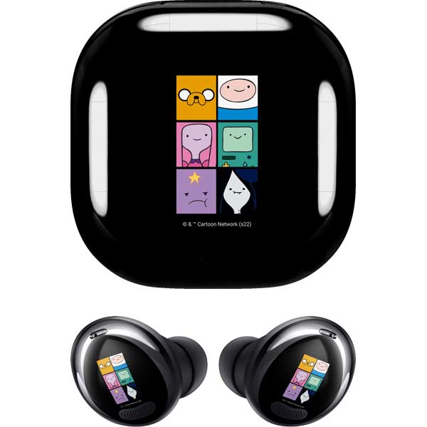Adult Swim Adventure Time Character Tiles Galaxy Buds Pro Skin