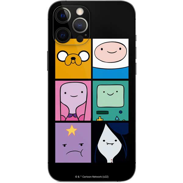 Adult Swim Adventure Time Character Tiles iPhone 12 Pro Max Skin