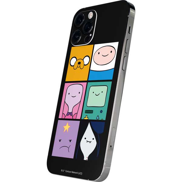 Adult Swim Adventure Time Character Tiles iPhone 12 Pro Max Skin