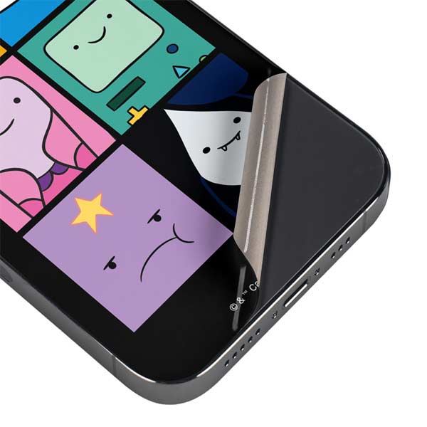 Adult Swim Adventure Time Character Tiles iPhone 15 Pro Skin