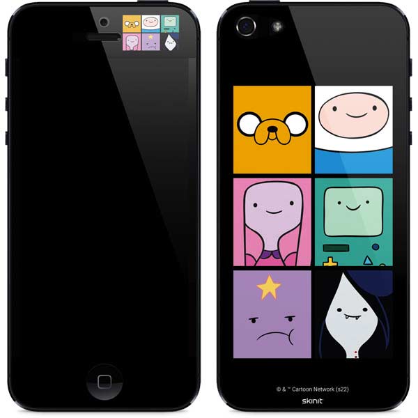 Adult Swim Adventure Time Character Tiles iPhone 5/5s/5SE Skin