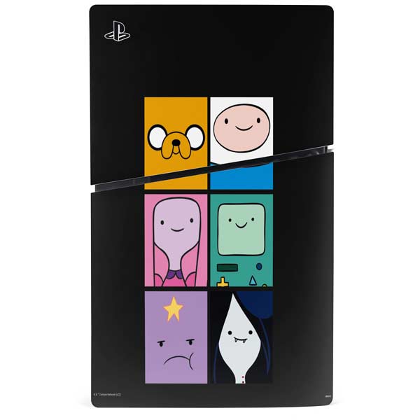 Adult Swim Adventure Time Character Tiles PS5 Slim Disk Bundle Skin