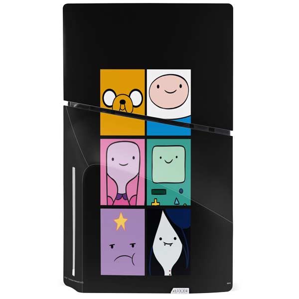 Adult Swim Adventure Time Character Tiles PS5 Slim Disk Bundle Skin