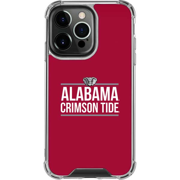 University of Alabama Crimson Tide iPhone 14 Pro Clear Case