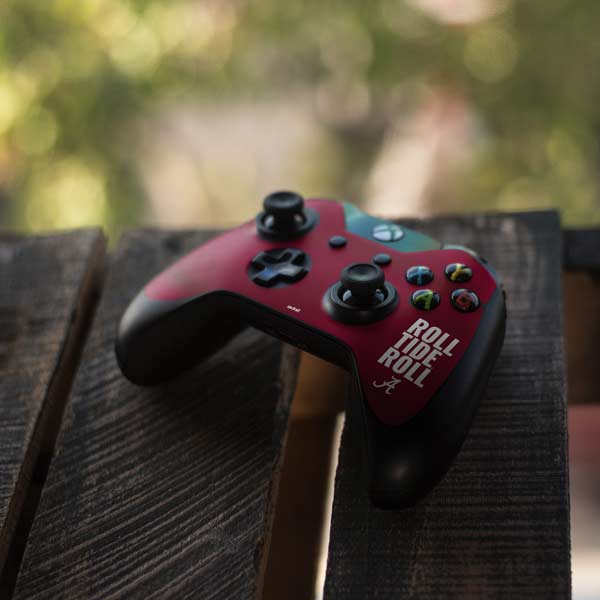 University of Alabama Roll Tide Roll Xbox One Controller Skin