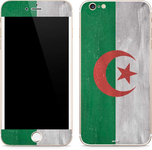 Algeria Flag Distressed iPhone 6/6s Plus Skin