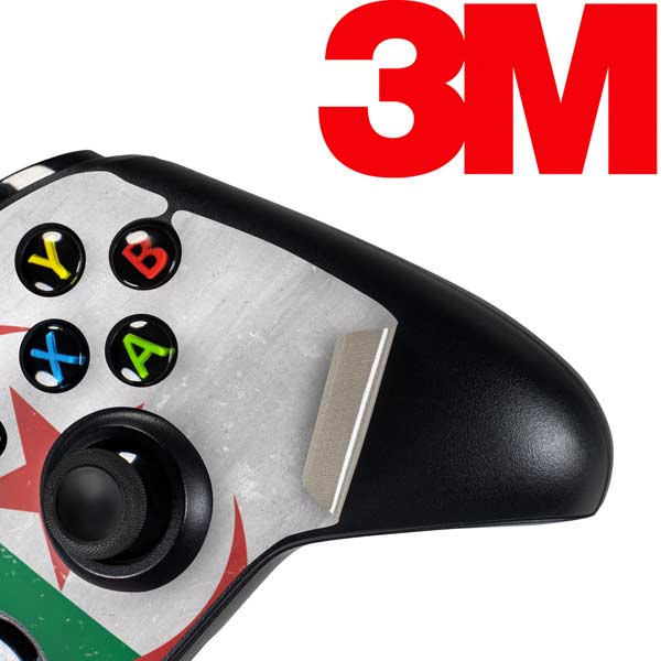 Algeria Flag Distressed Xbox One Controller Skin