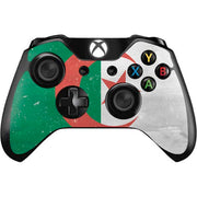 Algeria Flag Distressed Xbox One Controller Skin