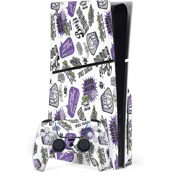 Disney Toy Story Aliens In Action PS5 Slim Disk Bundle Skin