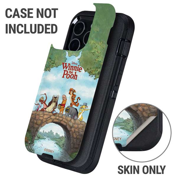 Disney Winnie the Pooh All Characters Otterbox Defender iPhone Skin