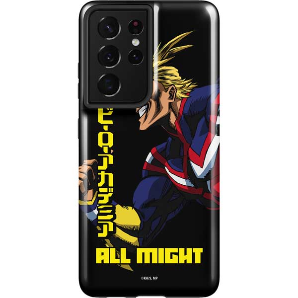 All Might Ready for Battle Protective Pro Case for Galaxy S21 Ultra 5G ...