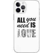 All You Need Is Love BW iPhone 12 Pro Skin