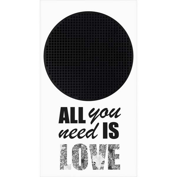 All You Need Is Love BW Xbox Series S Skins