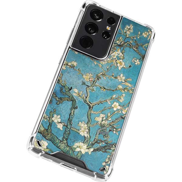 Vincent Van Gogh Almond Branches in Bloom Galaxy S21 Ultra 5G Clear Case