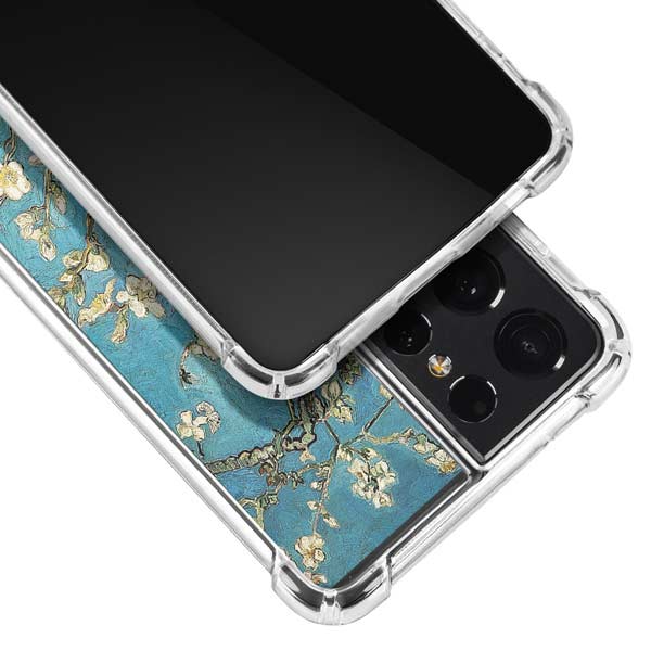 Vincent Van Gogh Almond Branches in Bloom Galaxy S21 Ultra 5G Clear Case