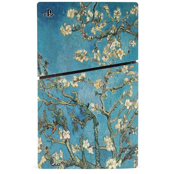 Almond Branches in Bloom by Van Gogh PS5 Slim Disk Bundle Skin