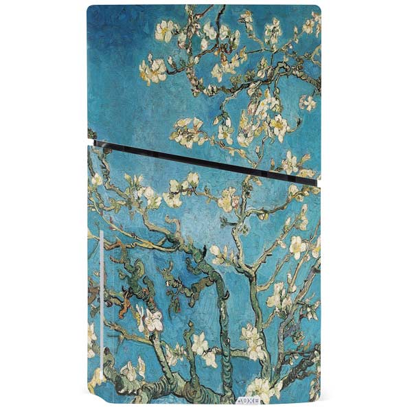 Almond Branches in Bloom by Van Gogh PS5 Slim Disk Bundle Skin
