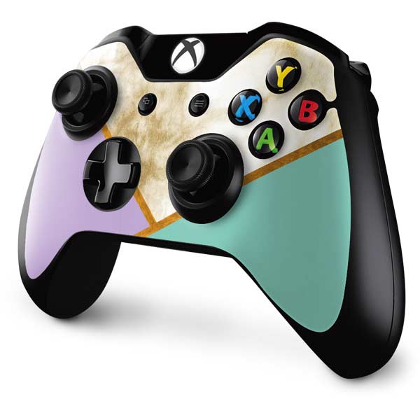 Angled Marble Xbox One Controller Skin