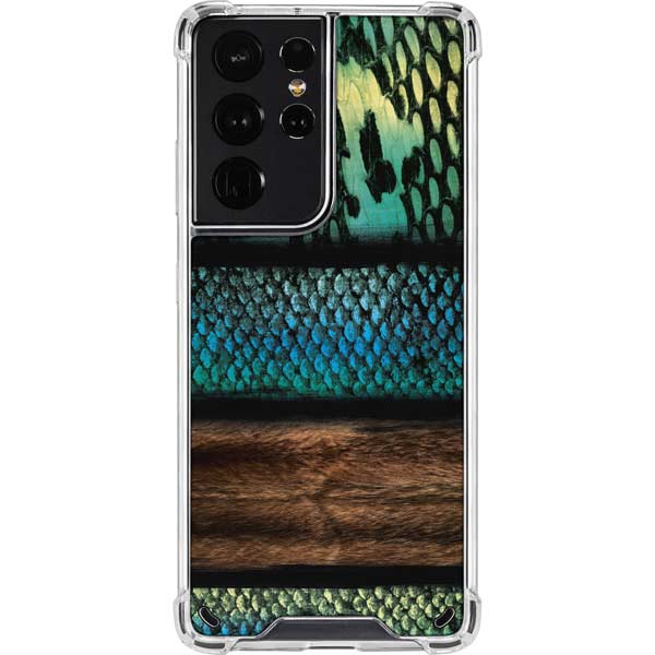 Animal Print Fashion Galaxy S21 Ultra 5G Clear Case