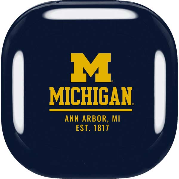 University of Michigan Ann Arbor Est 1817 Galaxy Buds Live Skin
