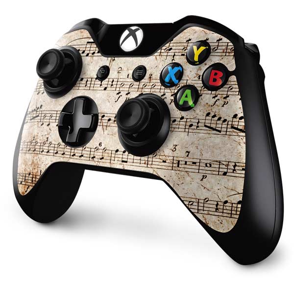 Antique Notes Xbox One Controller Skin