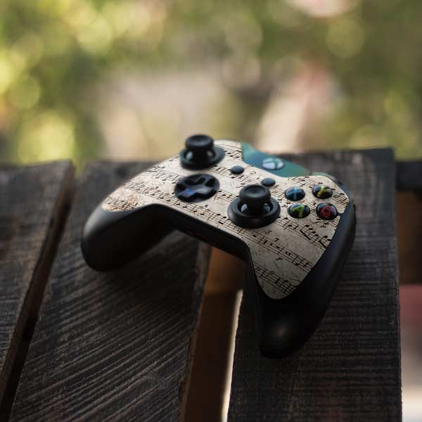 Antique Notes Xbox One Controller Skin