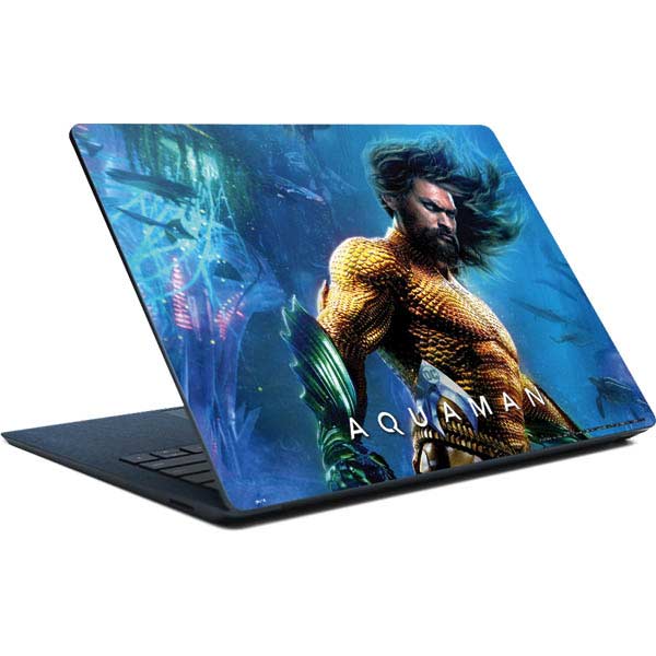 DC Comics Aquaman Movie Arthur Curry Poster Surface Laptop Skin