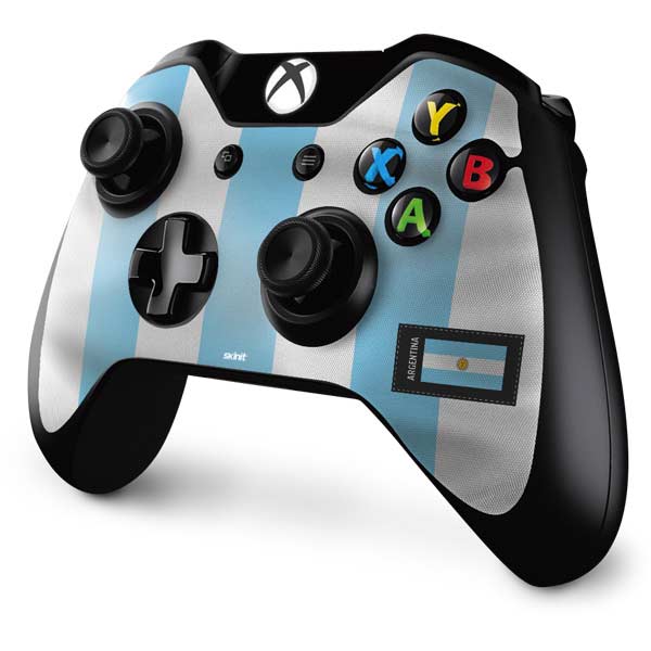 Argentina Soccer Flag Xbox One Controller Skin