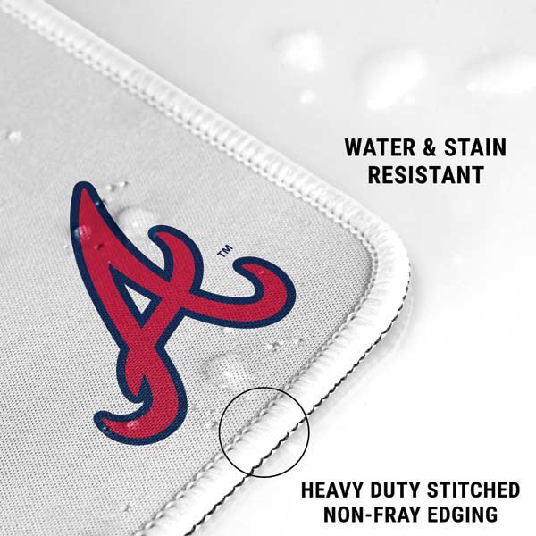 MLB Atlanta Braves Home Jersey Gaming Mouse Pad