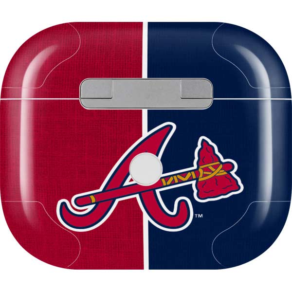 MLB Atlanta Braves Split Apple AirPods (3rd Gen 2021) Skin