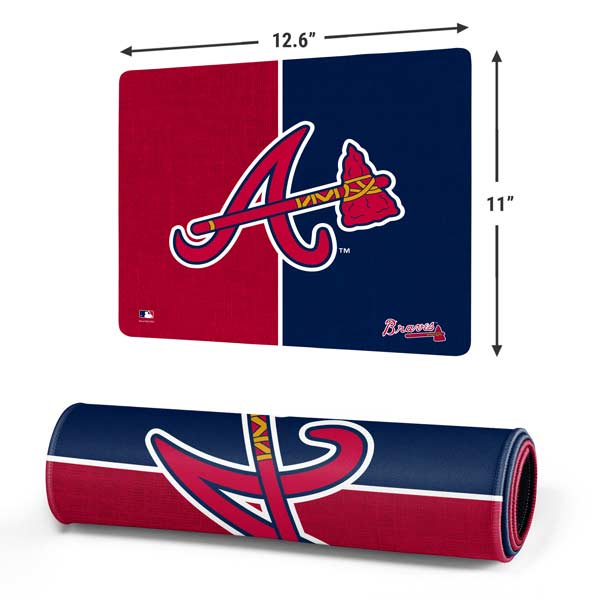MLB Atlanta Braves Split Gaming Mouse Pad