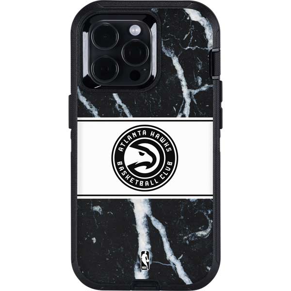 NBA Atlanta Hawks Marble Otterbox Defender iPhone Skin