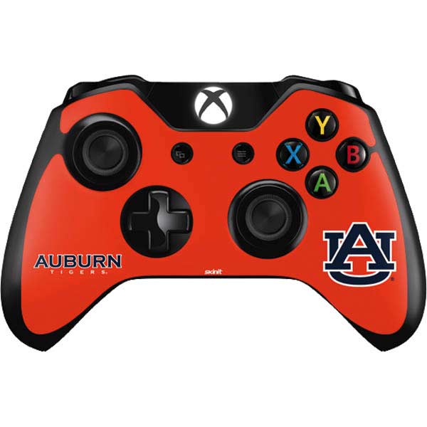 Auburn University Logo Orange Xbox One Controller Skin