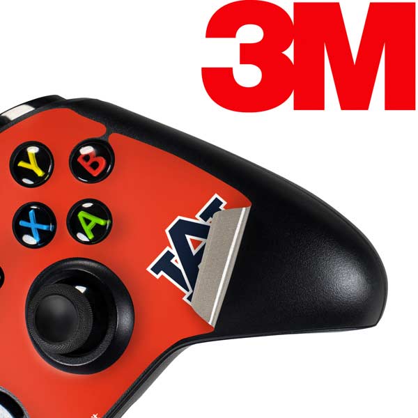 Auburn University Logo Orange Xbox One Controller Skin