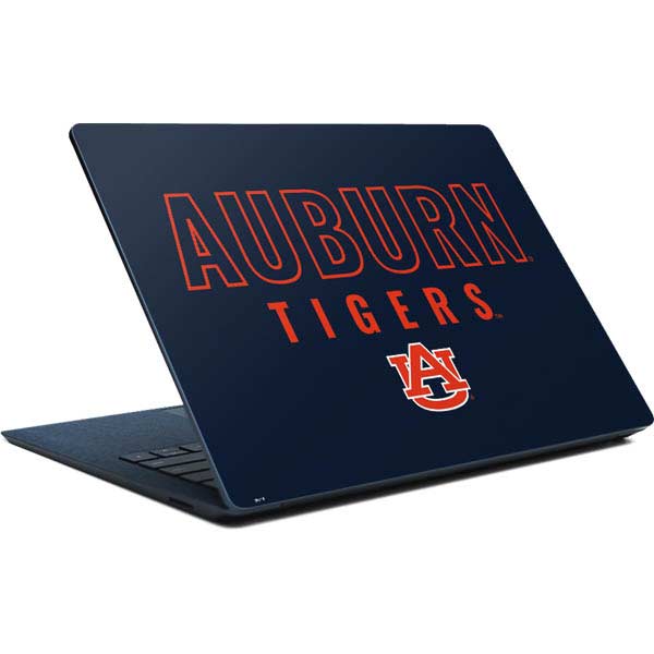 Auburn University Tigers Outline Surface Laptop Skin