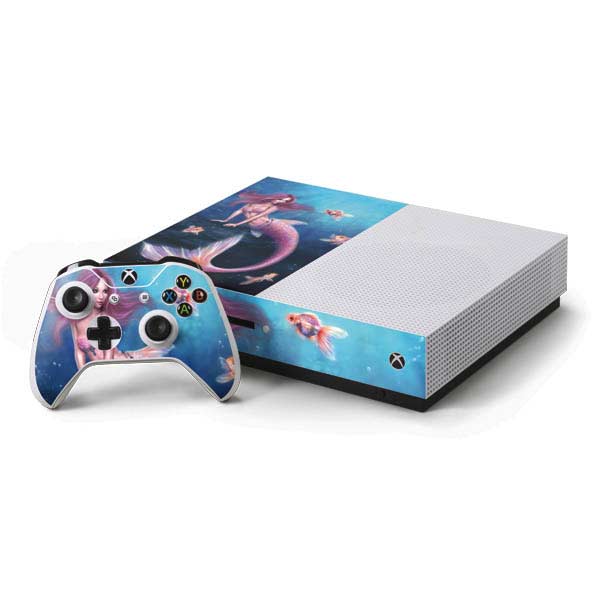 Aurelia Mermaid with Fish by Rachel Anderson Xbox One Skins