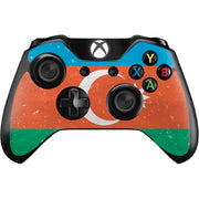 Azerbaijan Flag Distressed Xbox One Controller Skin