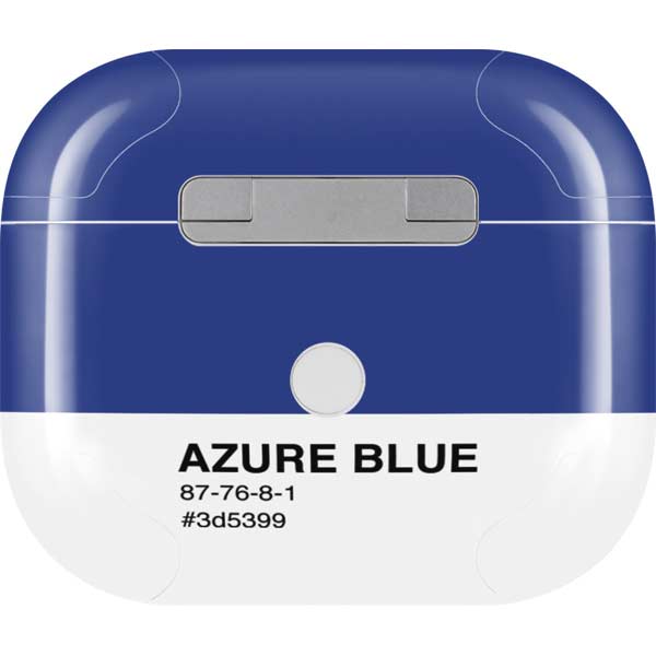 Azure Blue Apple AirPods (3rd Gen 2021) Skin