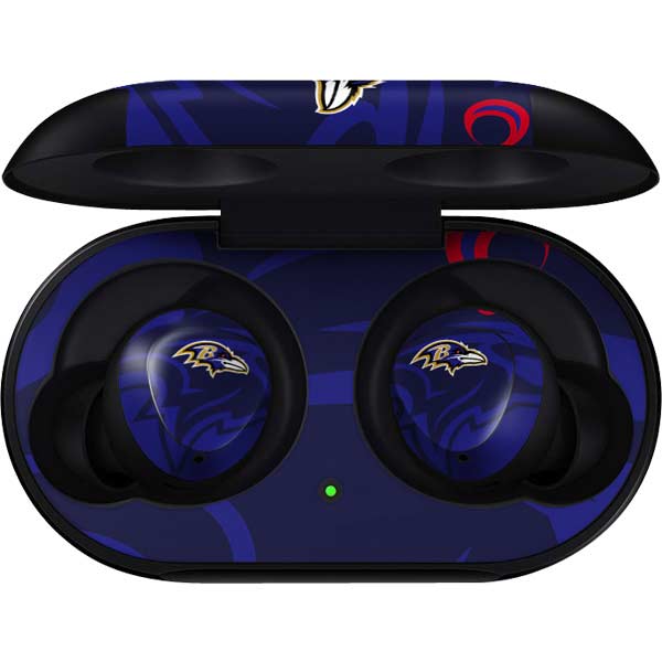 NFL Baltimore Ravens Double Vision Galaxy Buds Skin