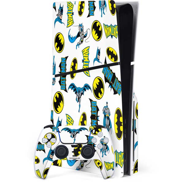 DC Comics Batman Classic Art Print PS5 Slim Disk Bundle Skin