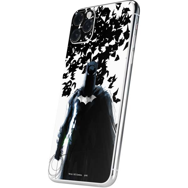 DC Comics Batman Holding batarang Art iPhone 11 Pro Max Skin