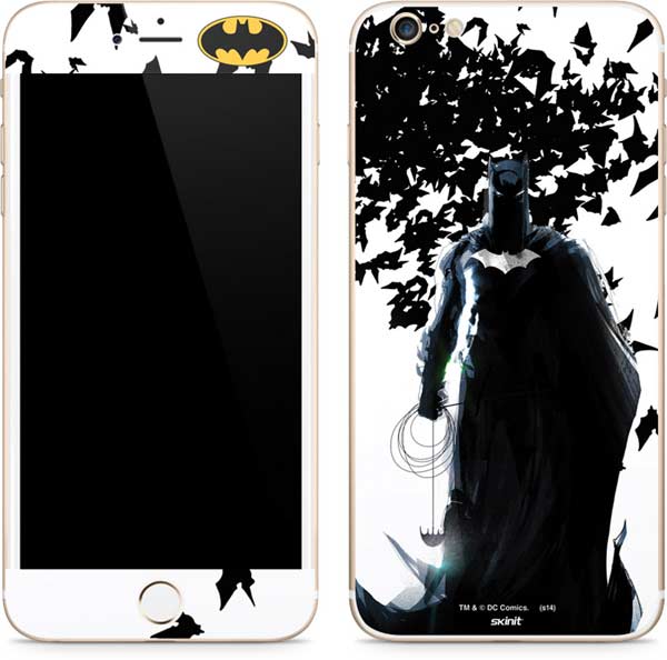 DC Comics Batman Holding batarang Art iPhone 6/6s Plus Skin