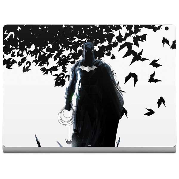 DC Comics Batman Holding batarang Art Surface Book 2 15in Skin